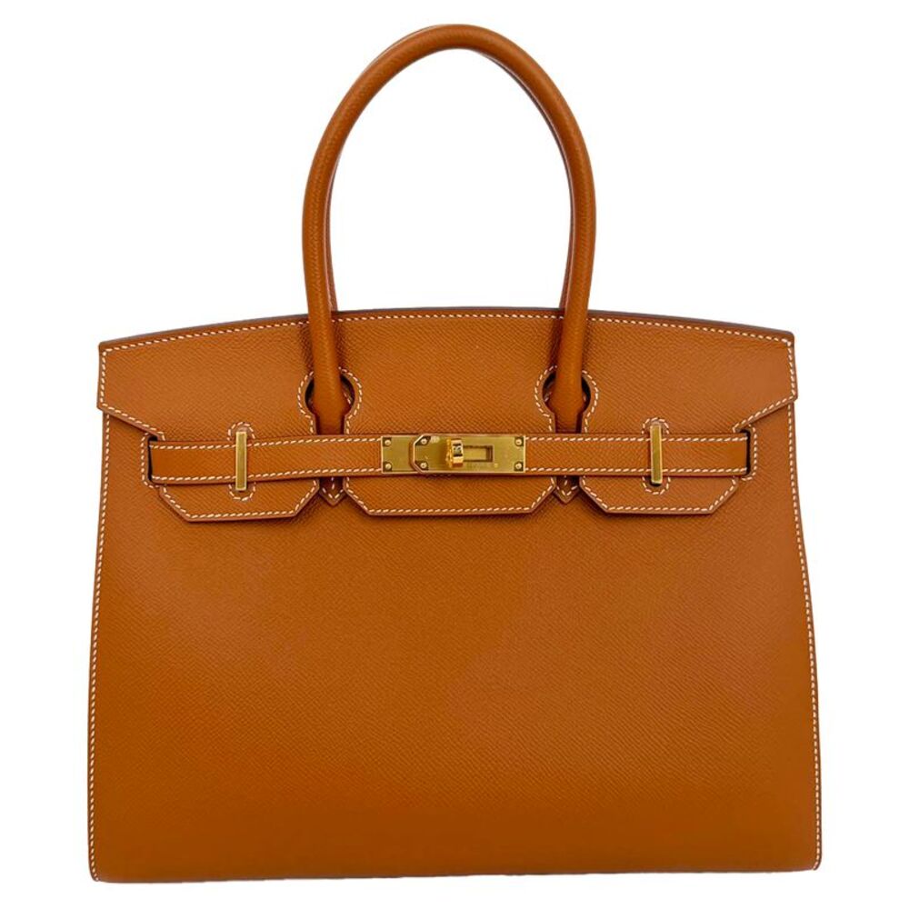 Hermès Birkin 30 Gold Hardware in Brown Togo Leather